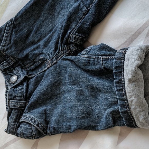 *4/$20* Old Navy cotton lined jeans 0-3 mo - Picture 2 of 6